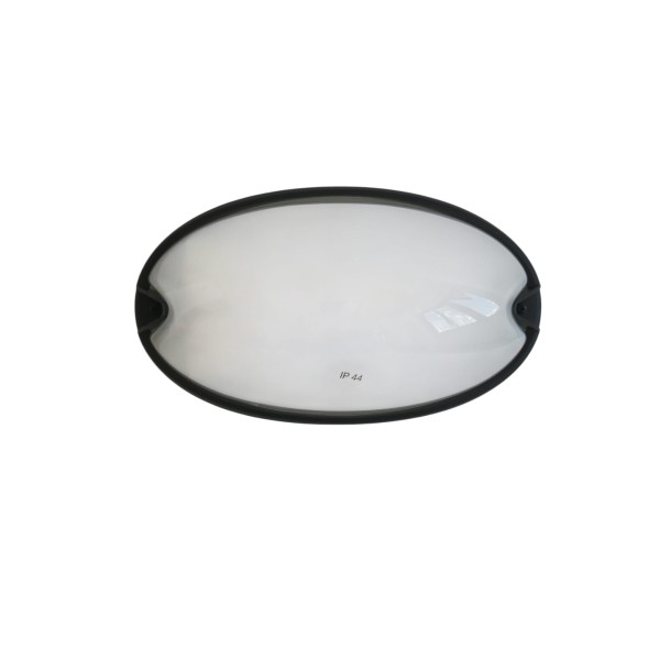 Prisma 005725 oval chip lamp 25 black 2x9w g23 ip44